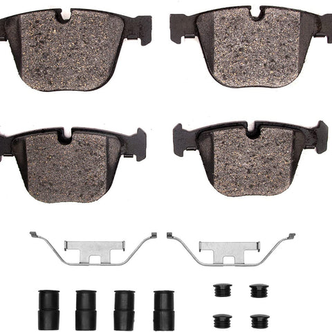 5000 Advanced Brake Pads - Low Metallic and Hardware Kit
