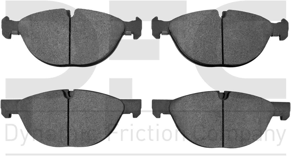 5000 Euro Ceramic Brake Pads 1600-1381-00-Front Set for 2008-2019 BMW X6, 2011-2018 BMW X5
