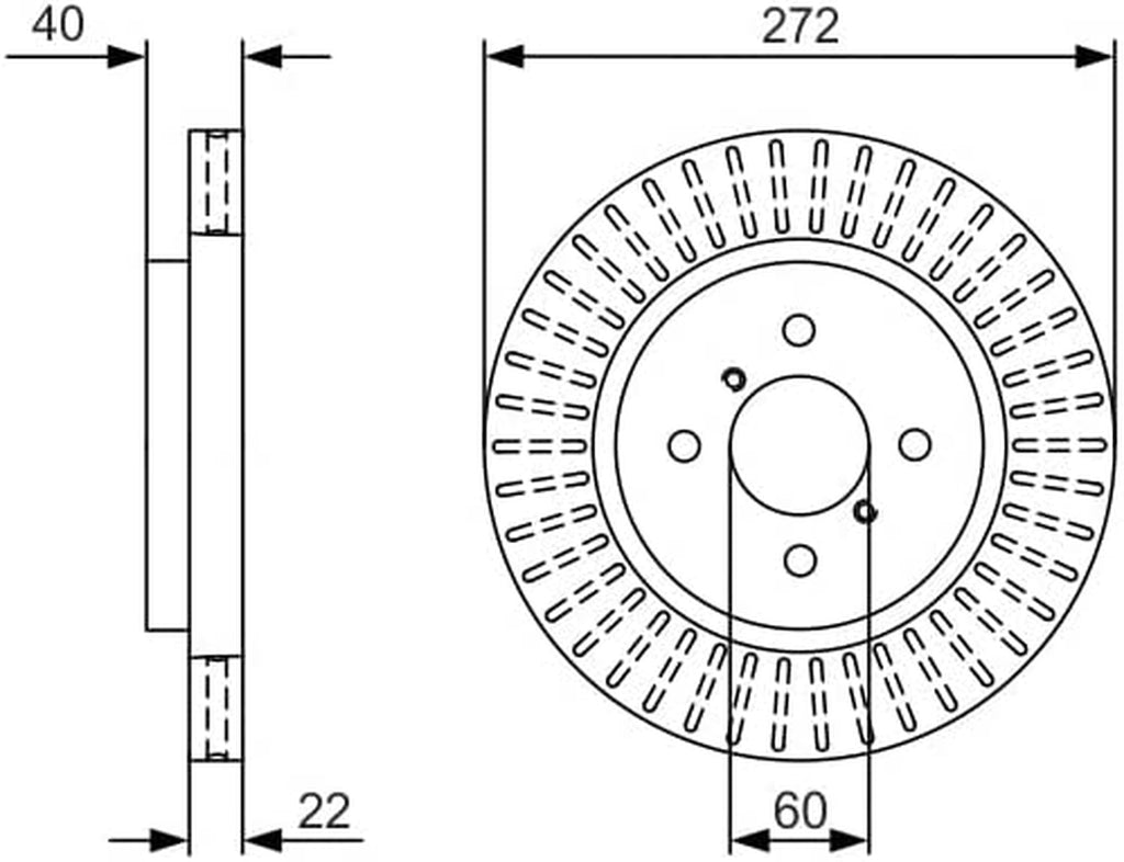0 986 479 V08 Brake Disc