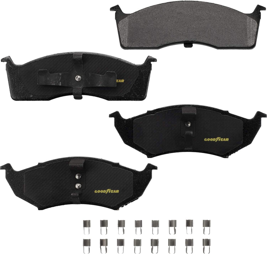 Front Ceramic Brake Pads for Chysler, Dodge, & Plymouth  GYD591
