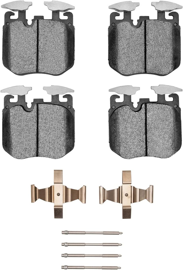 3000 Semi-Metallic Brake Pads and Hardware Kit