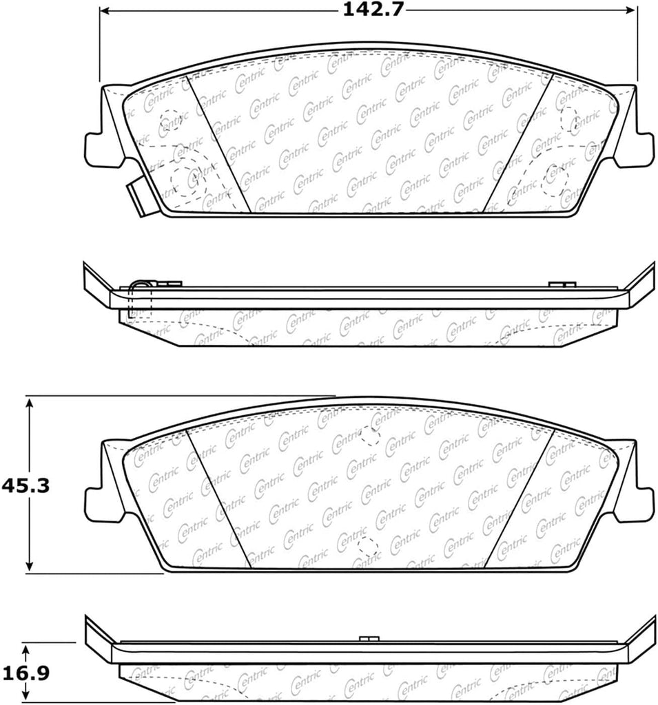 105.11940 Brake Pad