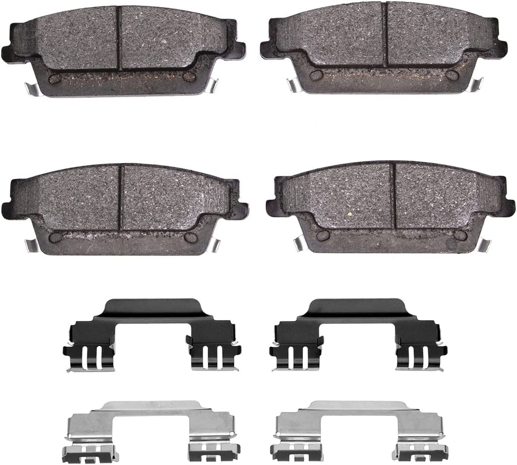 5000 Advanced Brake Pads - Low Metallic and Hardware Kit