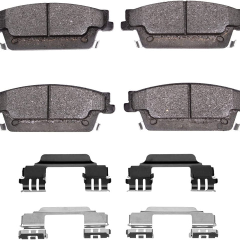 5000 Advanced Brake Pads - Low Metallic and Hardware Kit