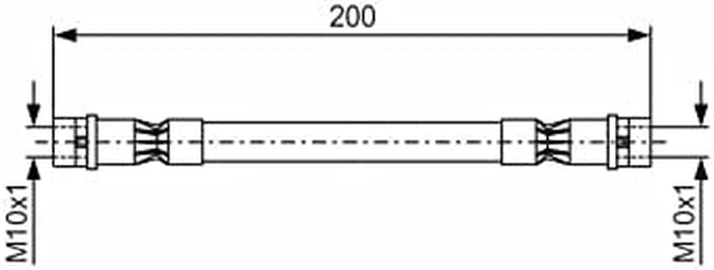 1 987 476 402 Brake Hose
