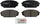 BC1301 Brake Pad Set
