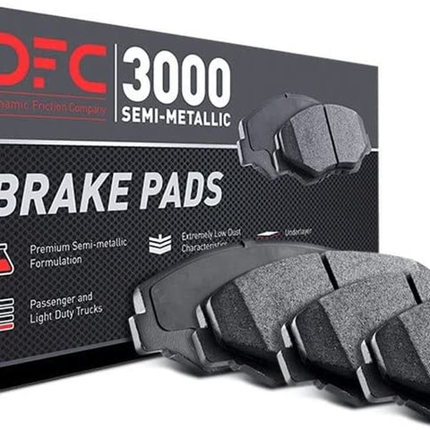 3000 Semi-Metallic Brake Pads 1311-0491-10-Rear Set for 1997-2004 Lotus Esprit, 2005-2011 Lotus Elise, 2006-2011 Lotus Exige, 2008-2011 Tesla Roadster