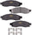 Front Brake Pads for Infiniti QX56 Nissan Armada Pathfinder Titan Goodyear D1015