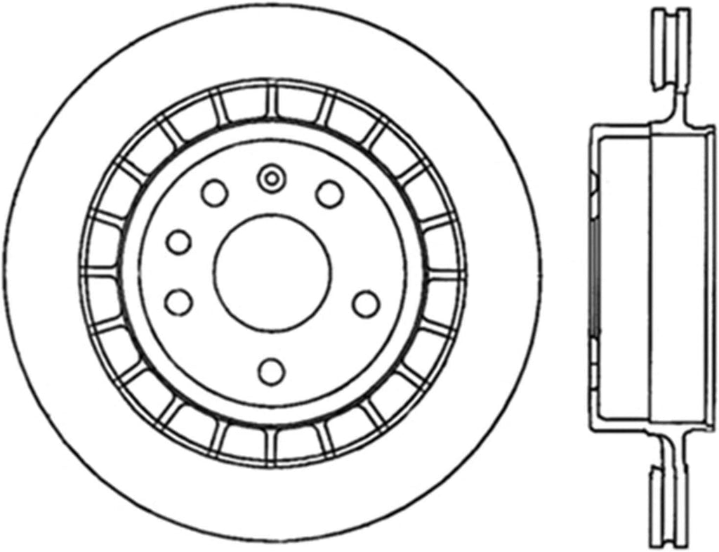 Parts 121.38015 C-Tek Standard Brake Rotor