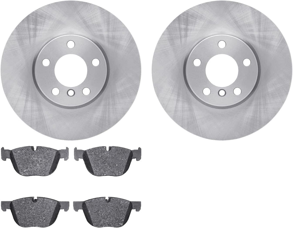 Front Brake Rotors with 5000 Euro Ceramic Brake Pads 6602-31449
