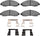 5000 Advanced Brake Pads - Ceramic and Hardware Kit