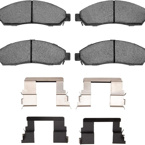 5000 Advanced Brake Pads - Ceramic and Hardware Kit