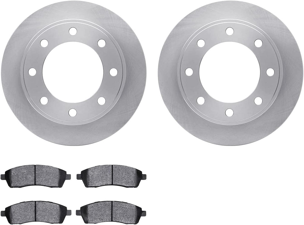Rear Brake Rotors with Heavy Duty Brake Pads 6202-99429