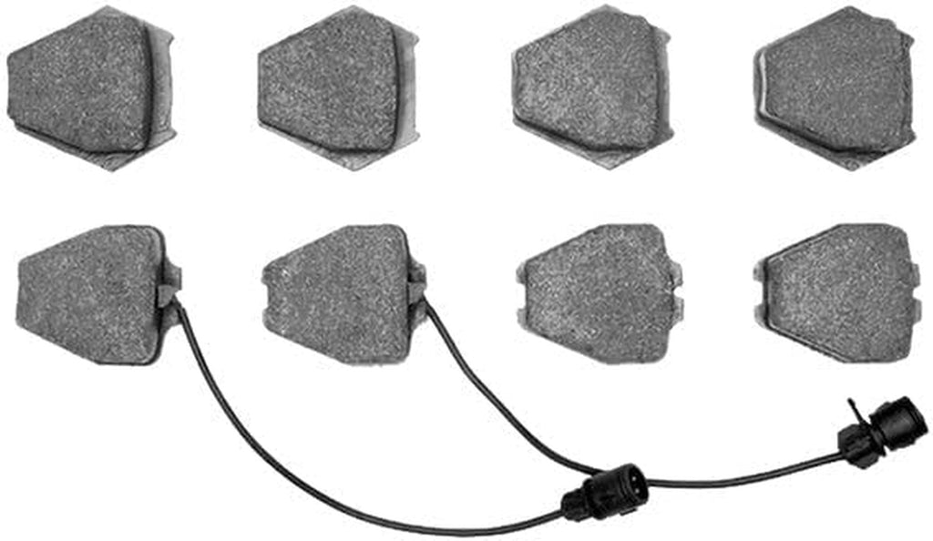 5000 Euro Ceramic Brake Pads 1600-0839-10-Front Set for 2000 Audi A8, 2000-2003 Audi A8 Quattro