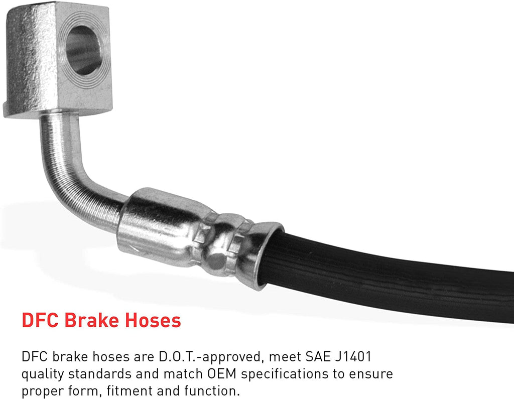 Rear  Brake Line Hose 350-67142