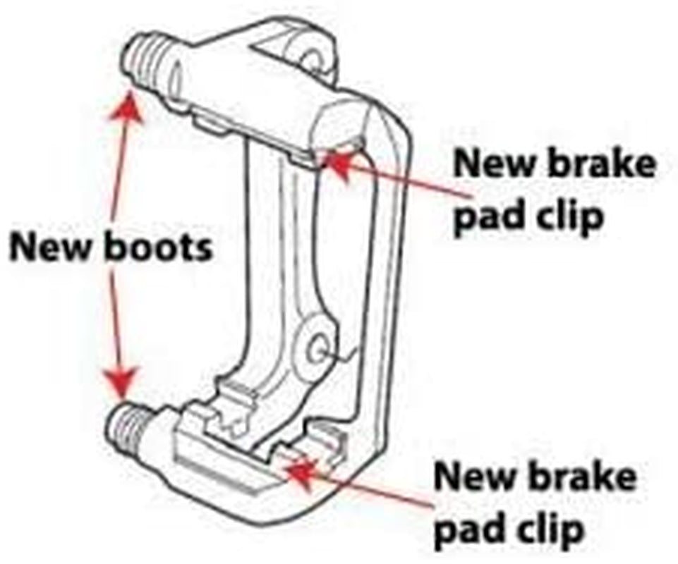 (117.45005) Disc Brake Hardware Kit