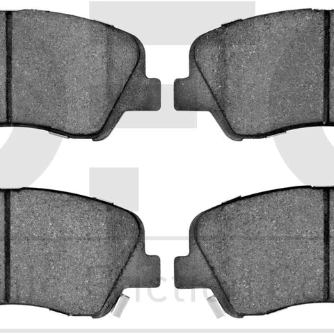 3000 Ceramic Brake Pads 1310-1593-00-Front Set for 2012-2017 Hyundai Accent, 2012-2017 Kia Rio, 2013-2015 Dodge Attitude