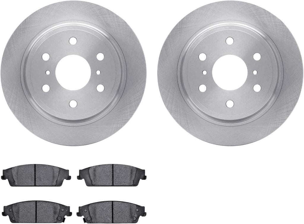 Rear Brake Rotors with Ultimate Duty Performance Brake Pads 6402-48113