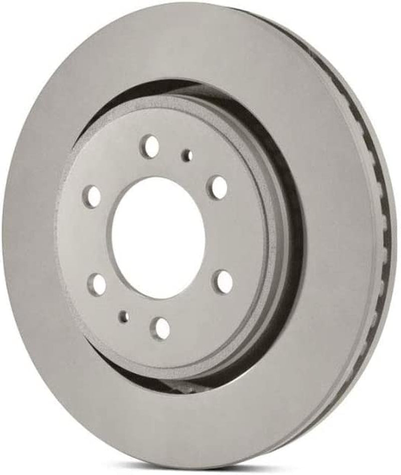 GYD1092 Automotive Carbon Ceramic Truck and SUV Front Brake Pads and 2144034GY Antiox Automotive Vehicle Vented Front Brake Rotor (2 Pack)