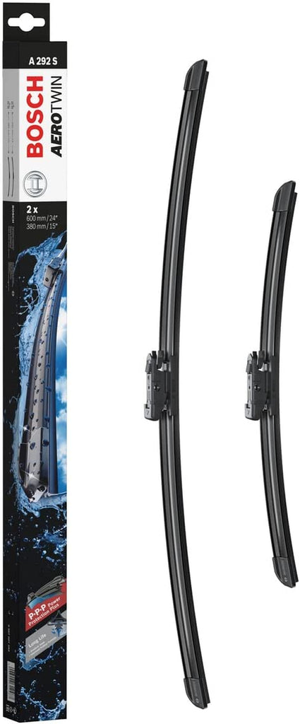 Aerotwin Front Wiper Blades PAIR 600/380Mm 24 15 Fits FIAT NISSAN 2007-