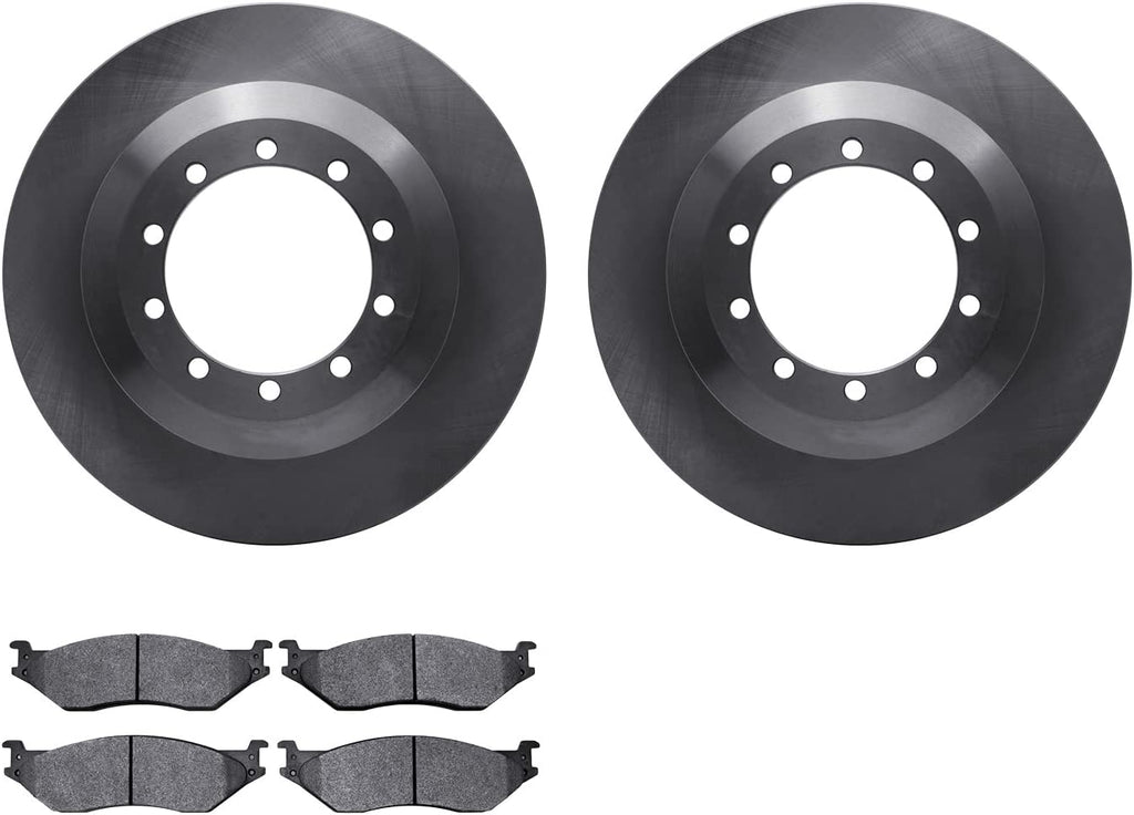 Front Brake Rotors with 5000 Advanced Brake Pads 6502-99415