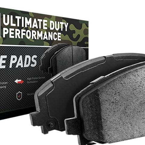 Ultimate Duty Performance Brake Pads 1400-1843-00-Front Set for 2014-2022 Jeep Cherokee