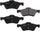 Front Carbon Ceramic Brake Pads; Ford, Mazda, Mercury  GYD1047