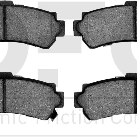 3000 Ceramic Brake Pads 1310-0669-00-Rear Set for 1995-1998 Nissan 200SX, 1995-1999 Nissan Sentra, 1996-2000 Nissan Lucino