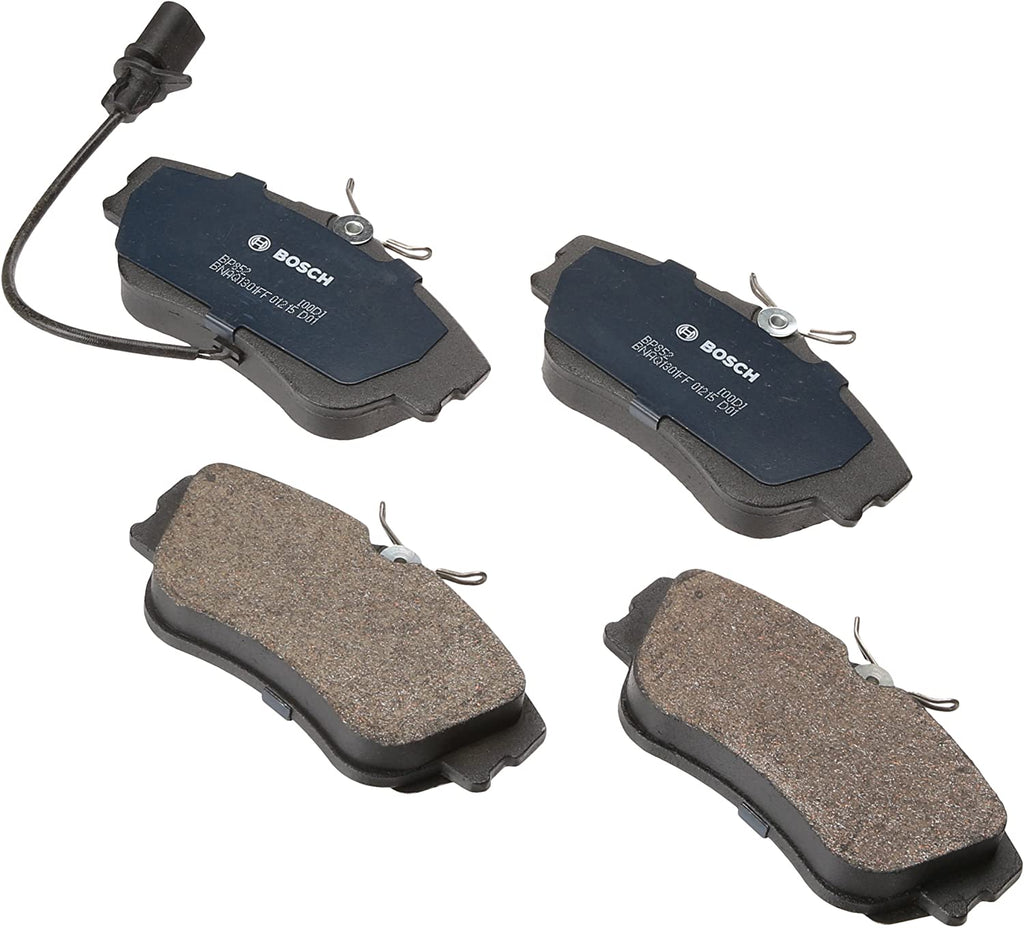 BP852 Quietcast Premium Semi-Metallic Disc Brake Pad Set - Compatible with Select Volkswagen Eurovan; FRONT