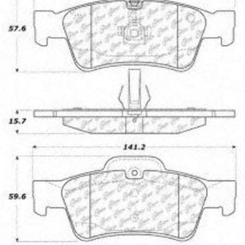 Centric 104.09860 Disc Brake Pad