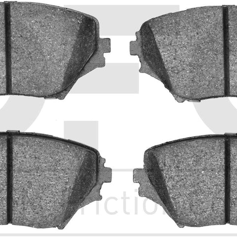 3000 Ceramic Brake Pads 1310-0862-00-Front Set for 2001-2005 Toyota RAV4