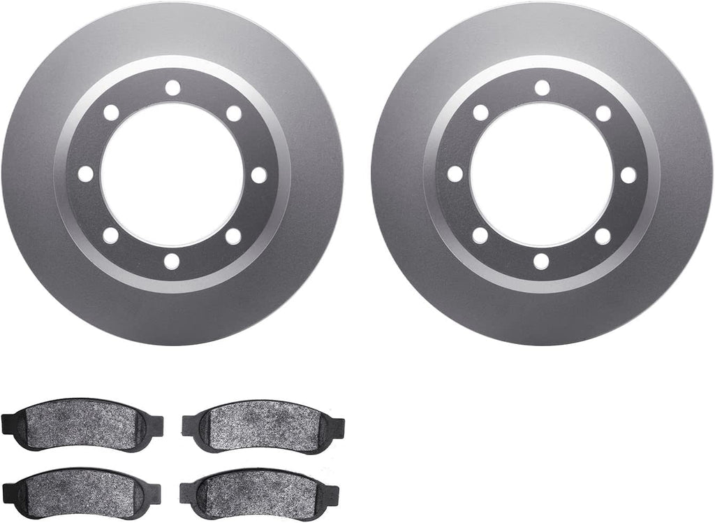 Rear Geospec Brake Rotors with 5000 Advanced Brake Pads 4502-99164