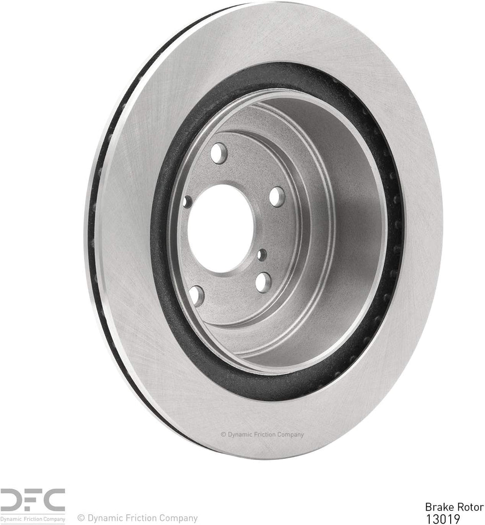 Rear  GEOSPEC Coated Brake Rotor 604-13019 (1) for 2005-2009 Subaru Legacy, 2006-2007 Subaru Impreza