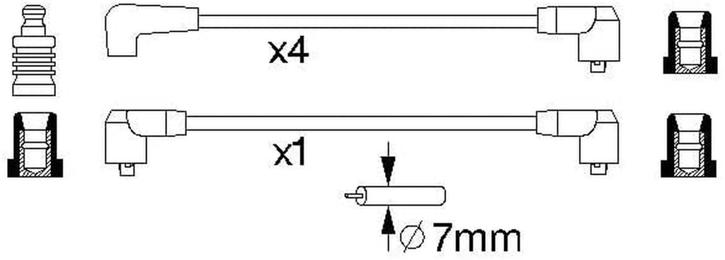0 986 356 844 HT LEAD SET