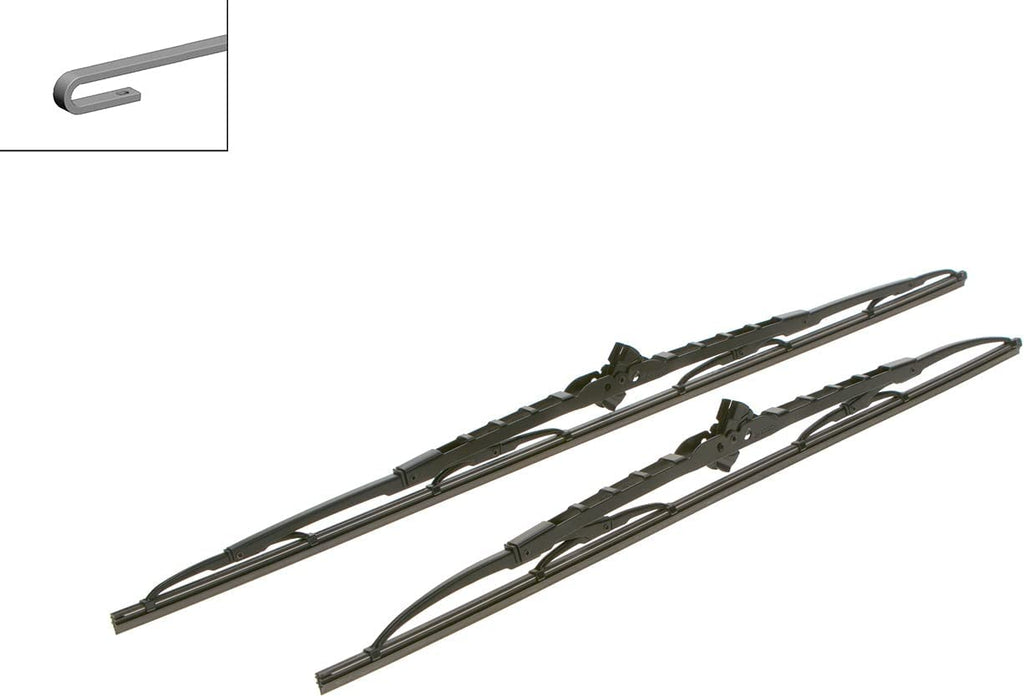 Bosch Wiper Blade Twin 655, Length: 650Mm/550Mm – Set of Front Wiper Blades