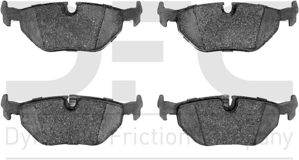 5000 Advanced Brake Pads - Low Metallic 1551-0692-10-Rear Set for 1996-2000 BMW 528I, 1997-2003 BMW 540I, 2001-2003 BMW 525I, 2001-2003 BMW 530I