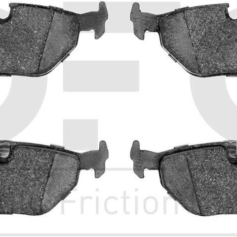 5000 Advanced Brake Pads - Low Metallic 1551-0692-10-Rear Set for 1996-2000 BMW 528I, 1997-2003 BMW 540I, 2001-2003 BMW 525I, 2001-2003 BMW 530I