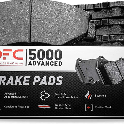 5000 Advanced Brake Pads - Ceramic 1551-1092-00-Front Set