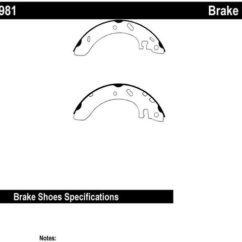 (110.06981) Brake Shoe