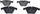 Disc Brake Pads SET Front Axle Fits BMW 3 X1 E90 E84 (BRILLIANCE) 2005-