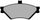 Bosch RBC659 Front Ceramic Pads