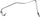 Dorman 624-064 Automatic Transmission Oil Cooler Hose Assembly Compatible with Select Dodge Models