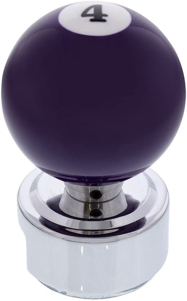 70765 Number "4" Pool Ball Gearshift Knob for 13/15/18 Speed Eaton Style Shifters