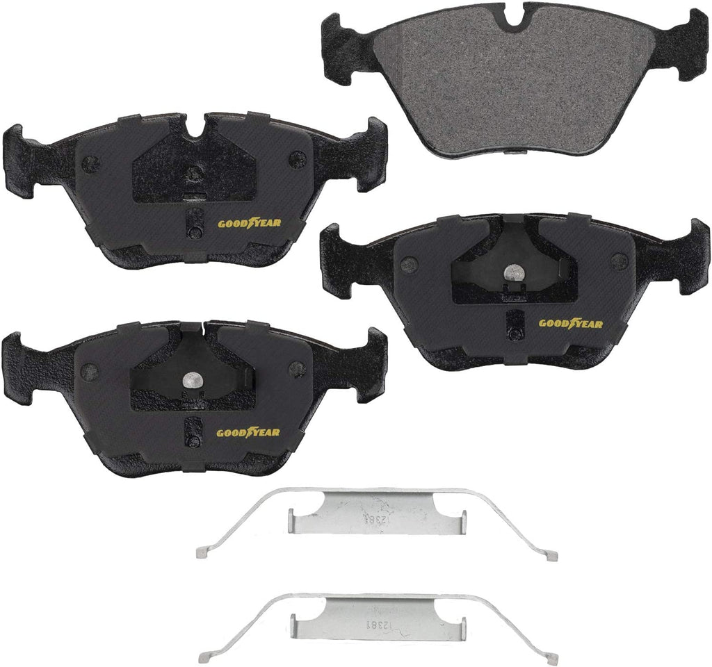 Premium Front Semi Metallic Brake Pads for Bmws  GYD394A