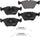 Premium Front Semi Metallic Brake Pads for Bmws  GYD394A