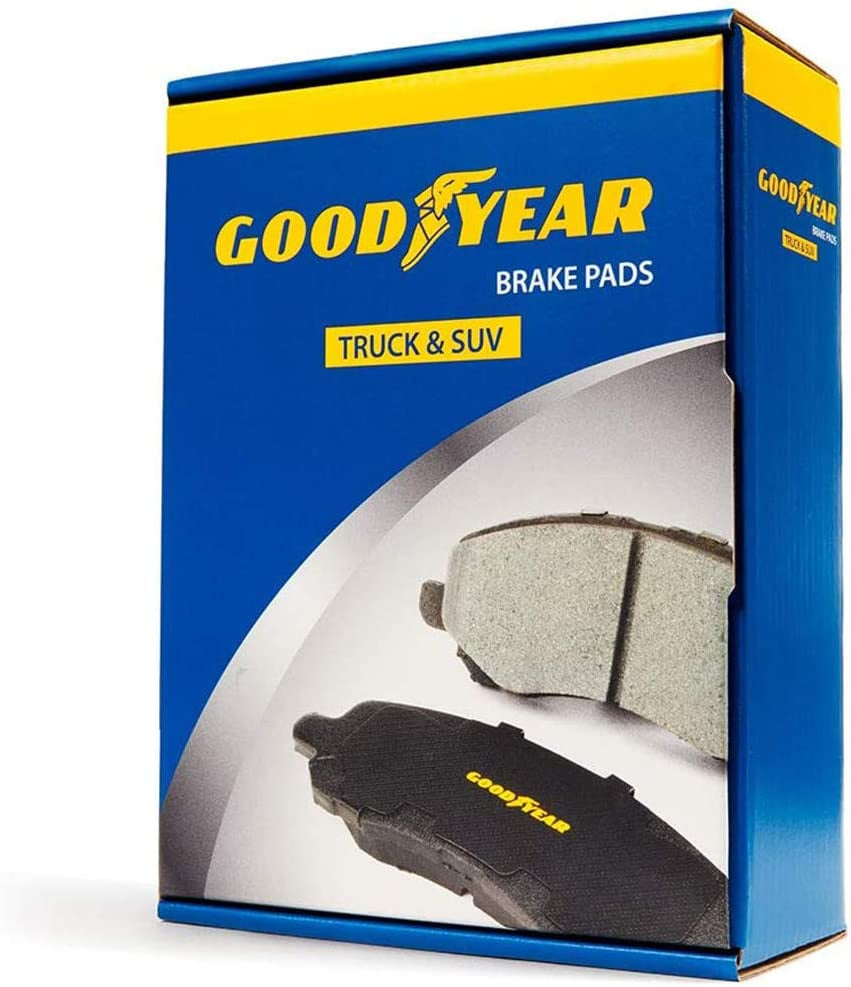 Brakes GYD1304 Truck & SUV Carbon Ceramic Rear Disc Brake Pads Set Vehicle Replacement Part for Lexus LX, Toyota Land Cruiser, Sequoia & More