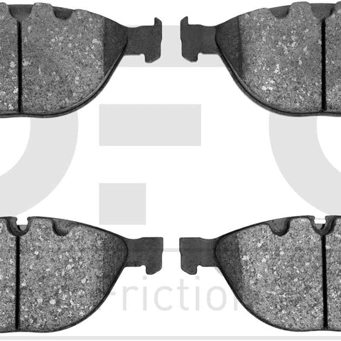 5000 Advanced Brake Pads - Low Metallic 1551-1151-00-Front Set for 2004-2012 Rolls-Royce Phantom, 2006-2010 BMW M5, 2006-2010 BMW M6, 2007-2008 BMW Alpina B7