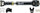 & Axle (YDS003) Performance Driveshaft for Jeep Wrangler JK Rear - 4 Door (2007-2011) Heavy Duty CV 1310