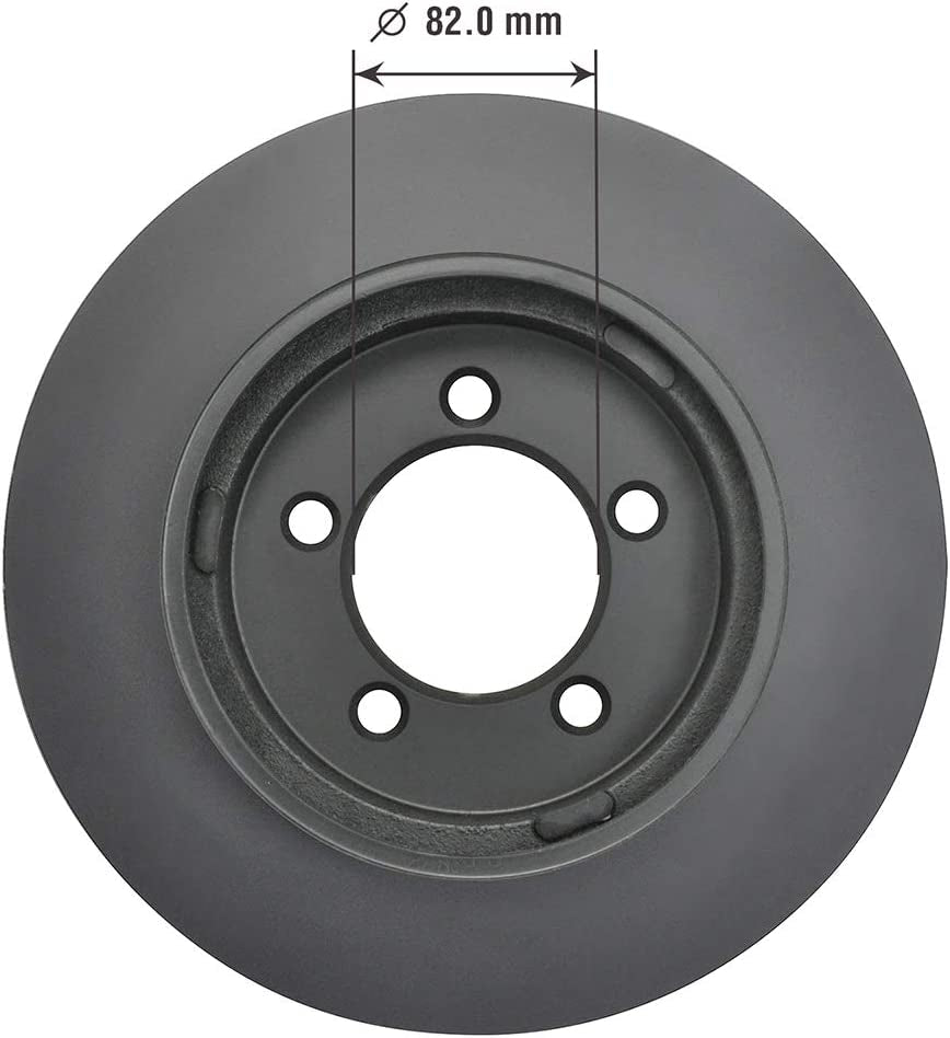 Brakes 2142012GY Truck & SUV Premium Antiox Coated Rear Brake Rotor Auto Replacement Part for Ford Explorer, Sport Trac & Mercury Mountaineer