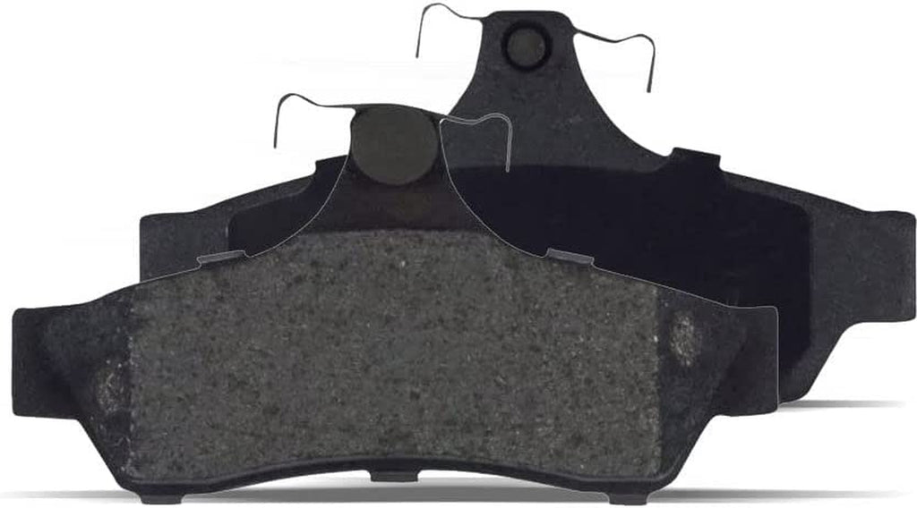 Blue BE471H Semi-Metallic Disc Brake Pad Set with Hardware - Rear